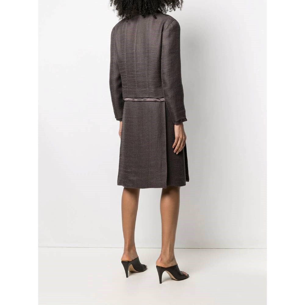 Top Quality Chanel Top Quality Chanel Grey Mohair Skirt Suit