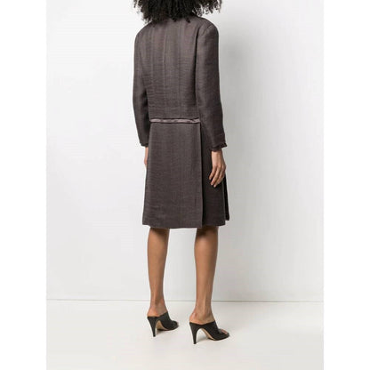Top Quality Chanel Top Quality Chanel Grey Mohair Skirt Suit