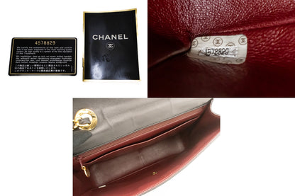 Top Quality Chanel Classic Large 11 Chain Shoulder Bag New Black Lambskin