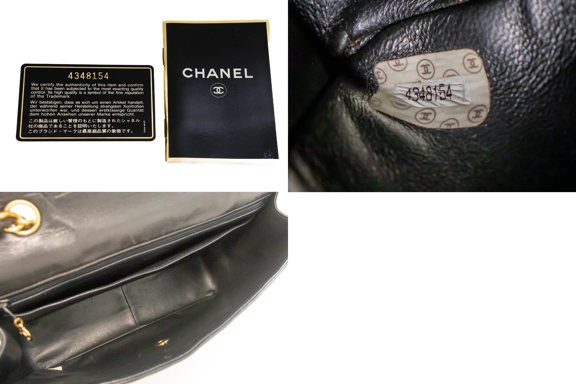 Top Quality Chanel Classic Large 11 Chain Shoulder Bag New Black Lambskin
