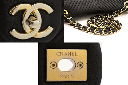 Top Quality Chanel Chevron V-Stitch Leather Chain Shoulder Bag Single New Mat