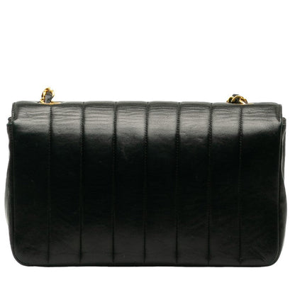 Top Quality Chanel Top Quality Chanel Mademoiselle Shoulder Bag Ram Skin Black