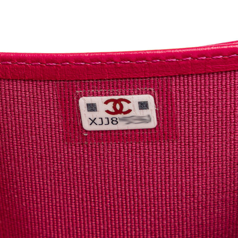 Top Quality Chanel Caviar Skin Matelasse Coco Mark Classic Small Flap Wallet