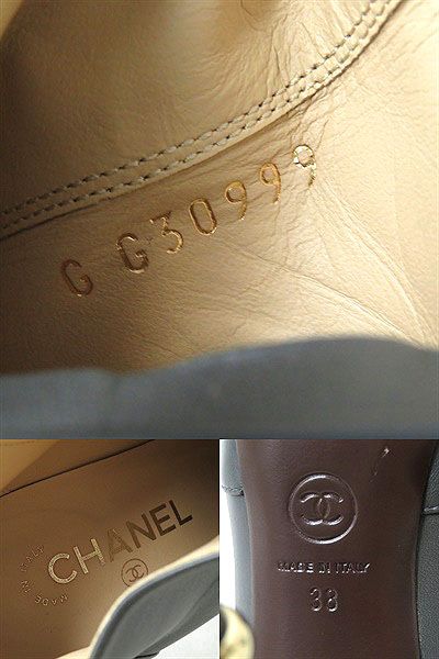 Top Quality Chanel Camellia COCO Mark Leather Ankle Boots 38