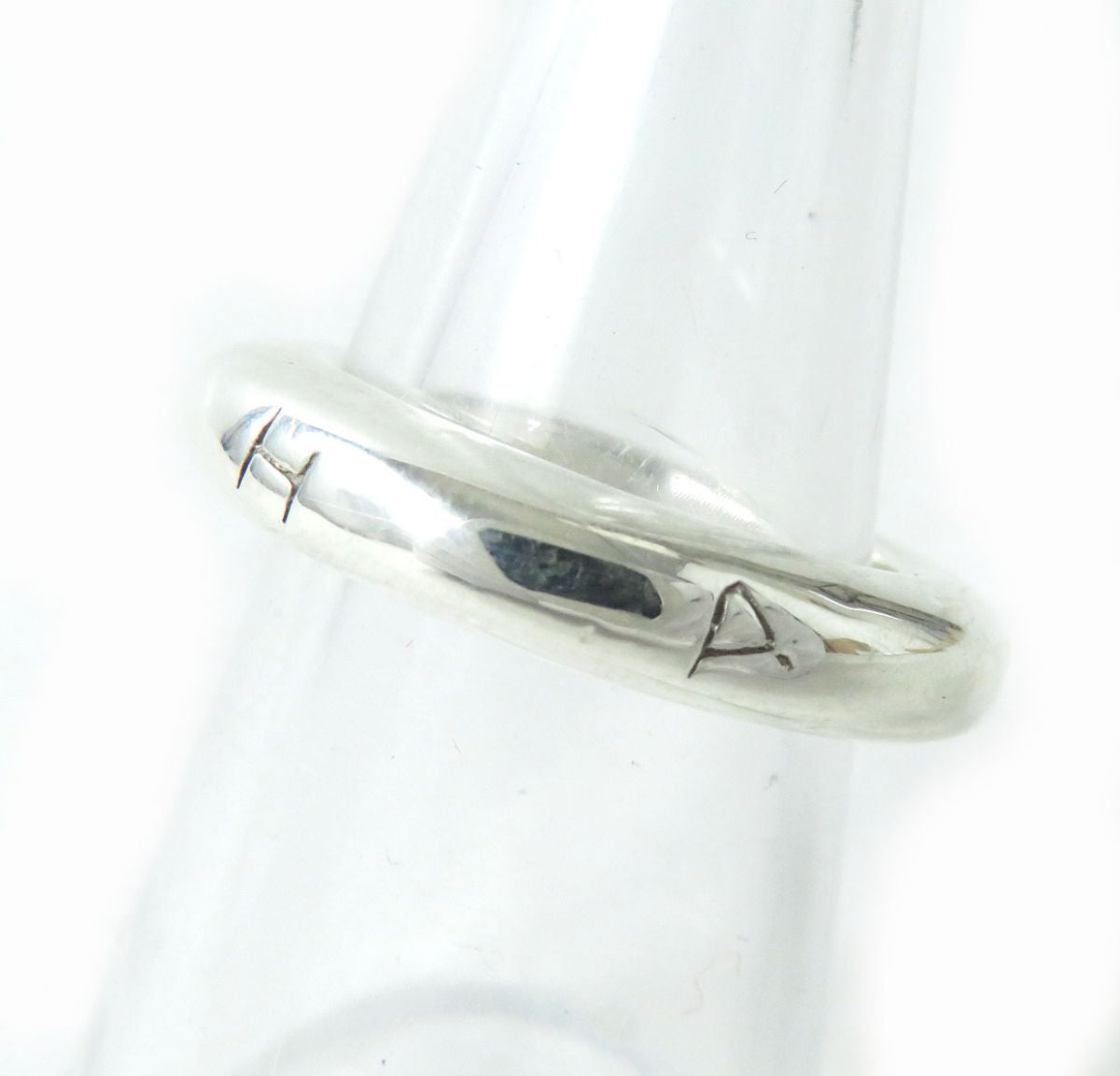 Top Quality Chanel Vintage SV925 Logo Ring Silver