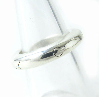 Top Quality Chanel Vintage SV925 Logo Ring Silver