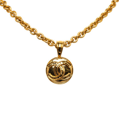 Top Quality Chanel Vintage Cocomark Round Collar Gold  Ladies Chanel