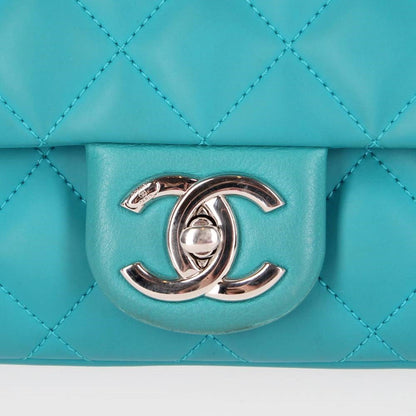 Top Quality Chanel Top Quality Chanel Teal Color Shoulder Bag