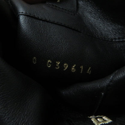 Top Quality Chanel Leather Tweed Long Boots G39614 Black