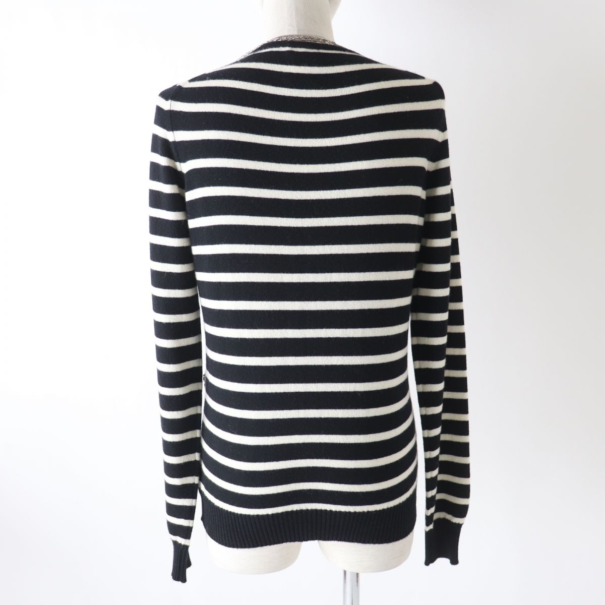 Top Quality Chanel Cashmere Beads Chain COCO Mark Knit