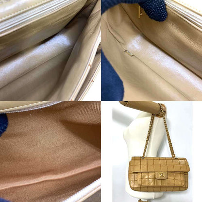 Top Quality Chanel Lambskin Wild Stitch Chocolate Bar Chain Shoulder Bag