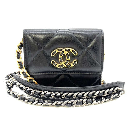 Top Quality Chanel Lambskin Flap Coin Purse Crossbody