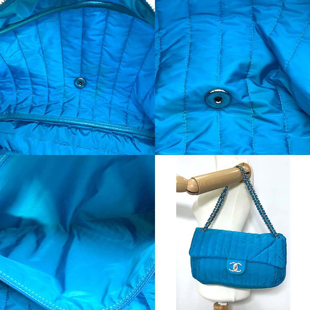 Top Quality Chanel Nylon Mademoiselle Chain Shoulder Bag