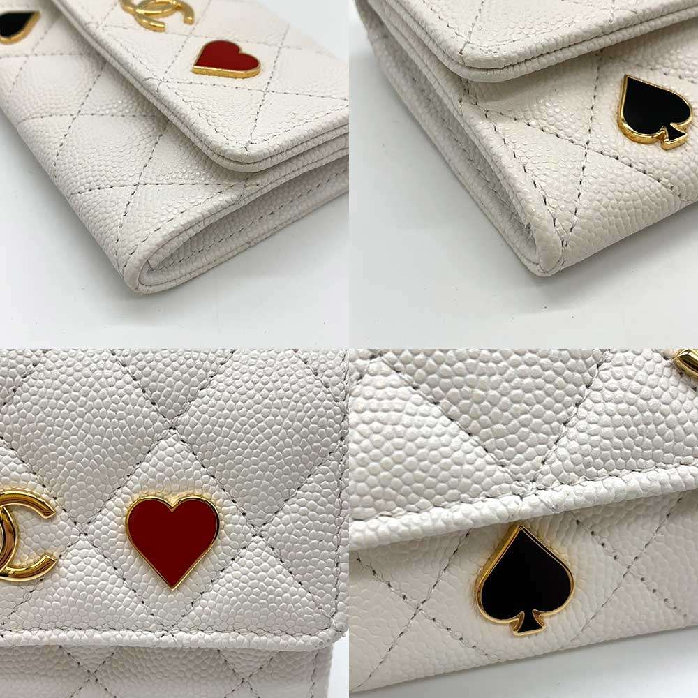 Top Quality Chanel Caviar Leather Card Case