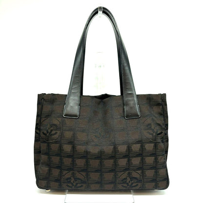 Top Quality Chanel Nylon New Travel Line Handbag Brown