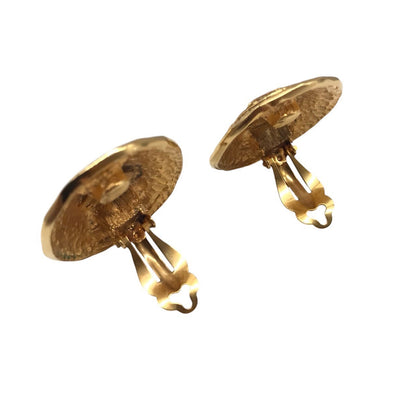 Top Quality Chanel Cambon Metal Vintage Earrings