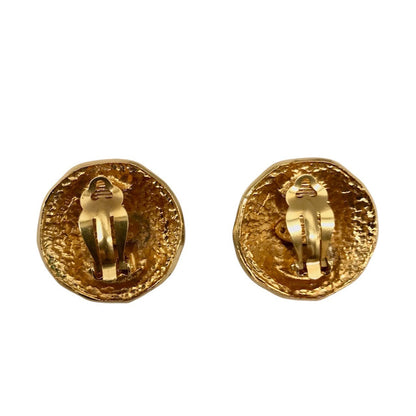 Top Quality Chanel Cambon Metal Vintage Earrings