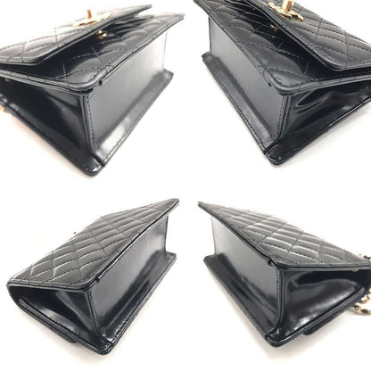 Top Quality Chanel Patent Mini Shoulder Bag Pouch