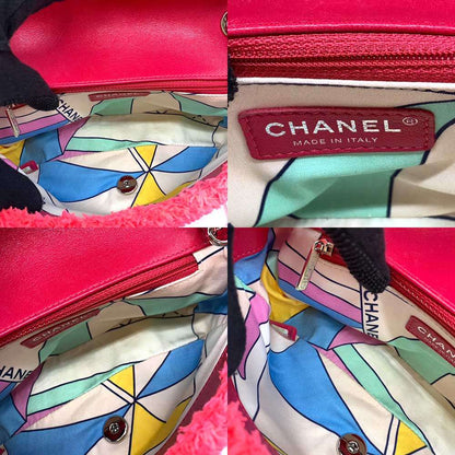 Top Quality Chanel Chain Shoulder Bag Pink 2way
