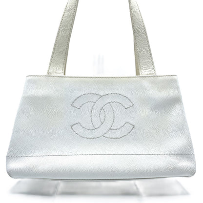 Top Quality Chanel Caviar Skin Coco Mark Tote Bag