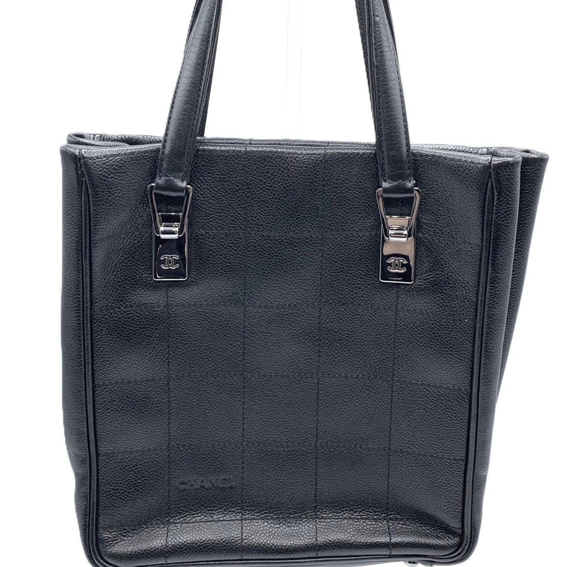 Top Quality Chanel Caviar Skin Tote Bag Black
