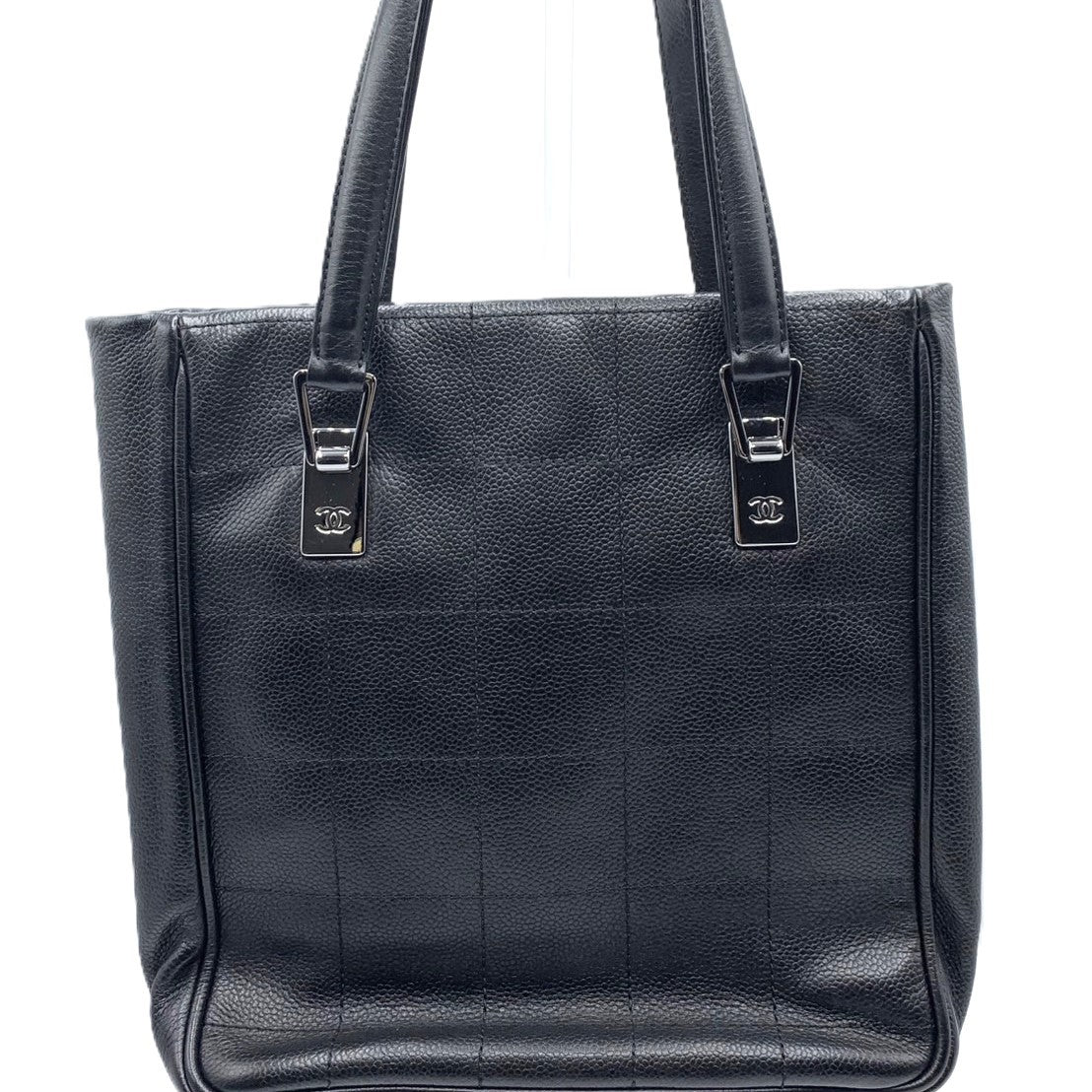 Top Quality Chanel Caviar Skin Tote Bag Black