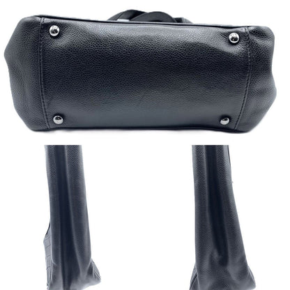 Top Quality Chanel Caviar Skin Tote Bag Black