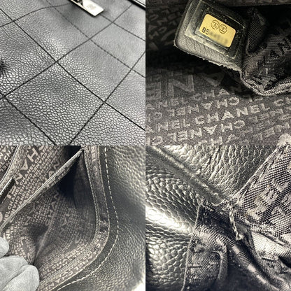 Top Quality Chanel Caviar Skin Tote Bag Black