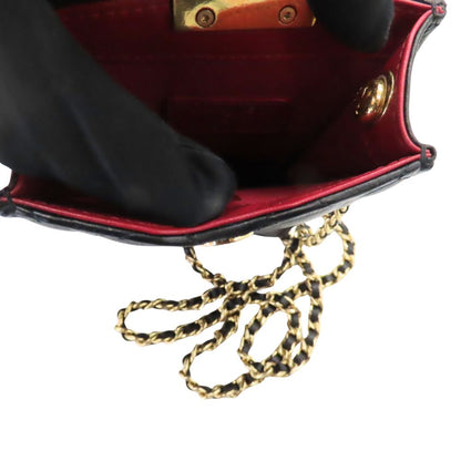 Top Quality Chanel Lambskin Coco Mark Phone Case Crossbody