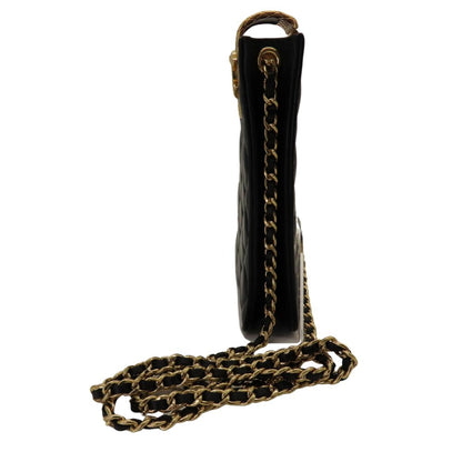 Top Quality Chanel Lambskin Coco Mark Phone Case Crossbody