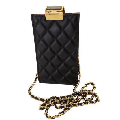 Top Quality Chanel Lambskin Coco Mark Phone Case Crossbody