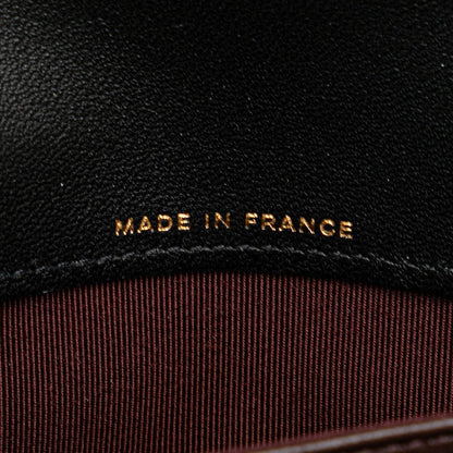 Top Quality Chanel Classic Long Flap Wallet Black Lambskin AP0241