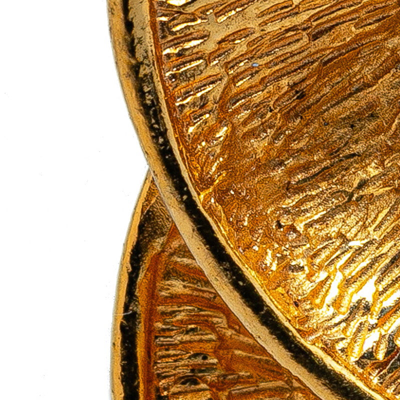 Top Quality Chanel Matelasse Coco Mark Brooch Gold Plated