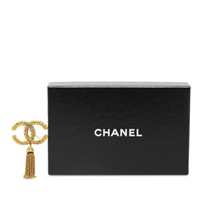 Top Quality Chanel Vintage Coco Mark Lava Tassel Brooch