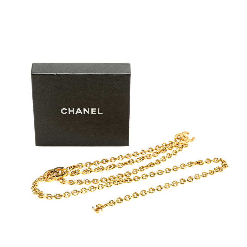 Top Quality Chanel Double Coco Mark Chain Belt Gold