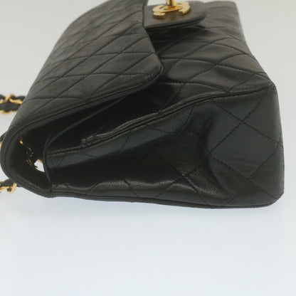 Top Quality Chanel Classic Matelasse 23 Chain New Shoulder Bag Lamb Skin Black Auth 67486A