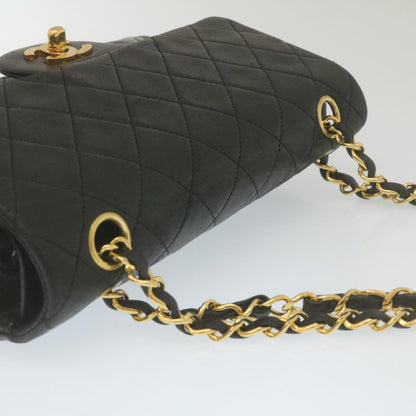 Top Quality Chanel Classic Matelasse 23 Chain New Shoulder Bag Lamb Skin Black Auth 67486A