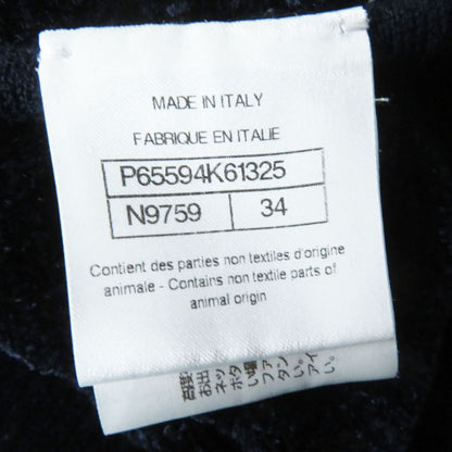 Top Quality Chanel COCO Mark Button Velvet Tweed Pullover