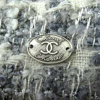 Top Quality Chanel Tweed Tight Skirt with COCO Mark Plate
