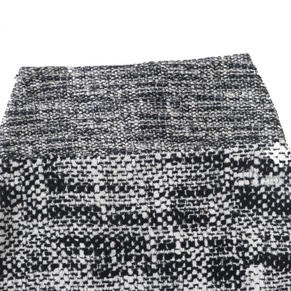 Top Quality Chanel Women's Trapezoid Skirt Black White Gold