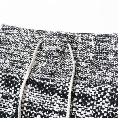 Top Quality Chanel Women's Trapezoid Skirt Black White Gold