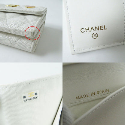 Top Quality Chanel AP3081 Caviar Skin Small Flap Wallet