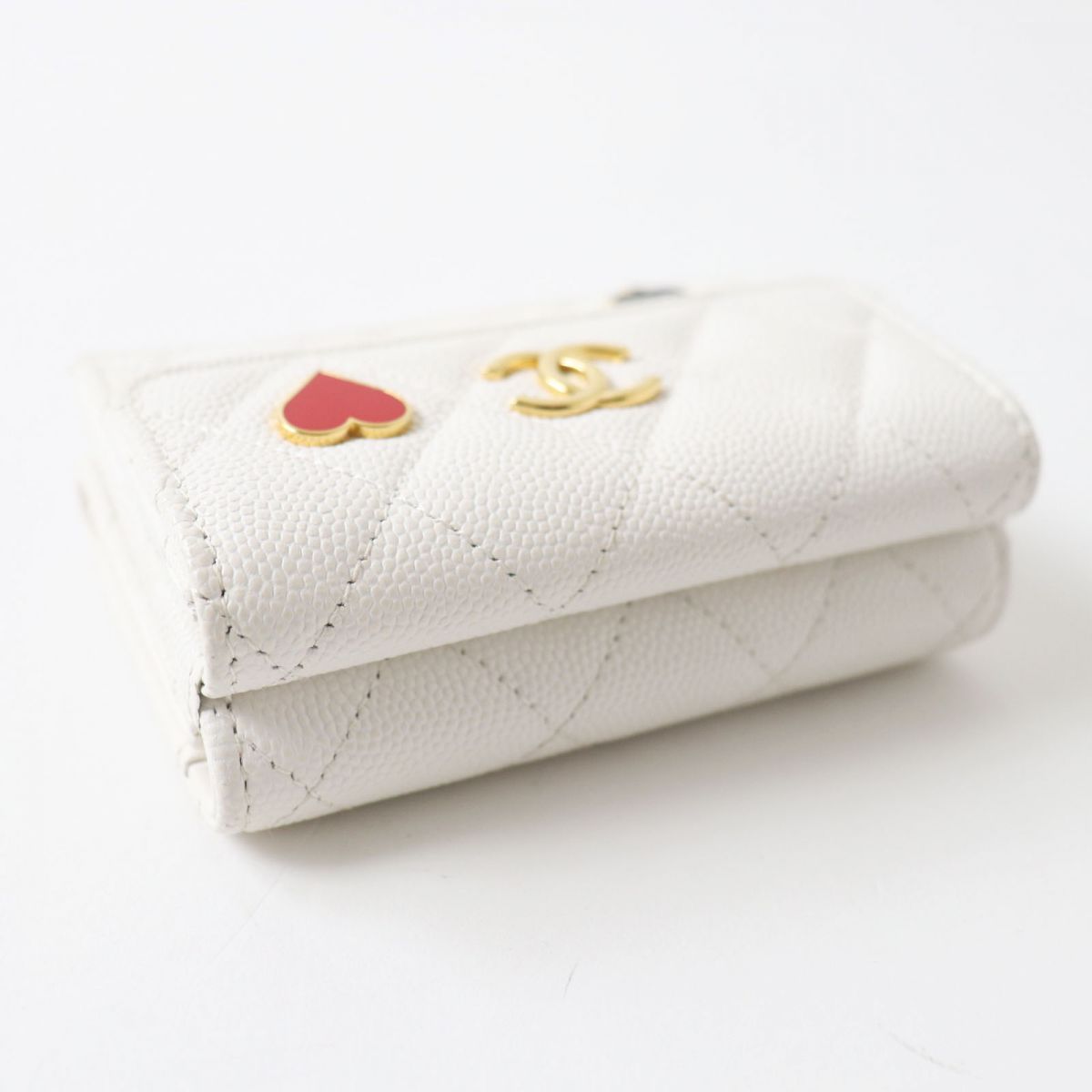 Top Quality Chanel AP3081 Caviar Skin Small Flap Wallet
