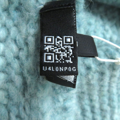 Top Quality Chanel Alpaca Blend Knit Cardigan Light Blue