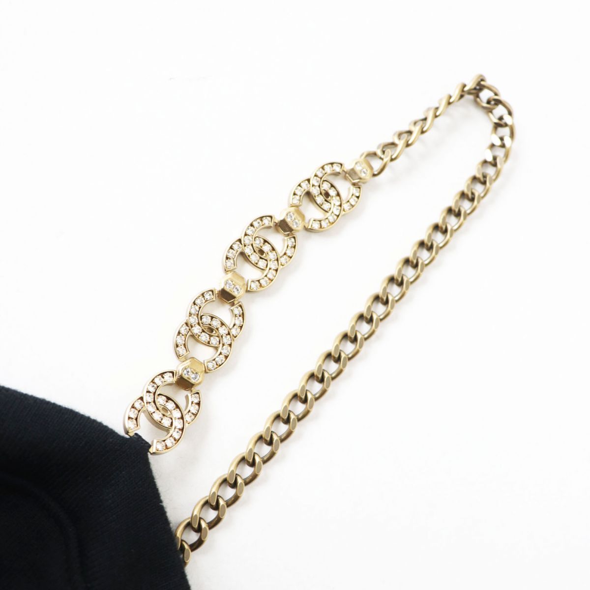 Top Quality Chanel COCO Mark Rhinestone Jumpsuit 38