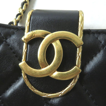 Top Quality Chanel Lambskin Phone Holder Chain Bag