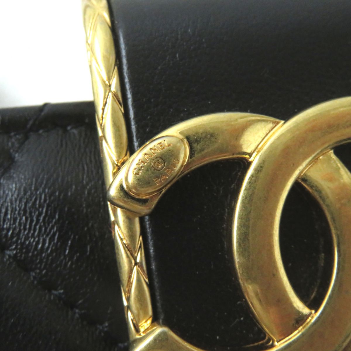 Top Quality Chanel Lambskin Phone Holder Chain Bag