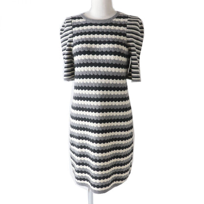 Top Quality Chanel Cashmere Knit Dress COCO Mark Plate