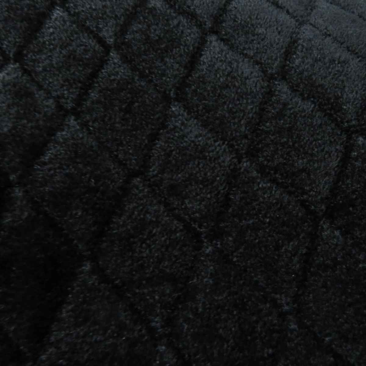 Top Quality Chanel COCO Mark Gold Button Quilted Skirt Black 36