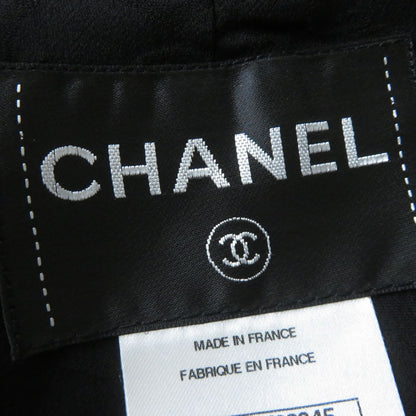 Top Quality Chanel Cotton Trench Coat. COCO Mark Button. Navy